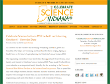Tablet Screenshot of celebratescienceindiana.org